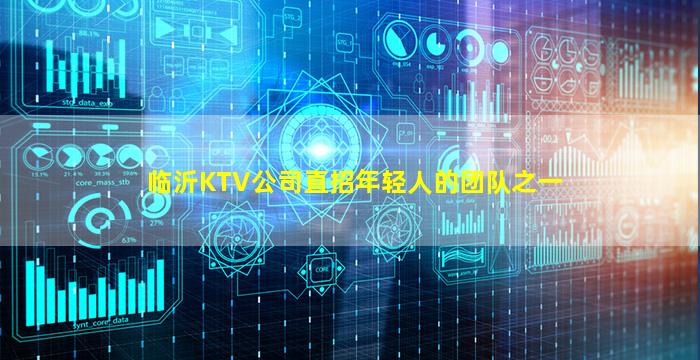 临沂KTV公司直招年轻人的团队之一